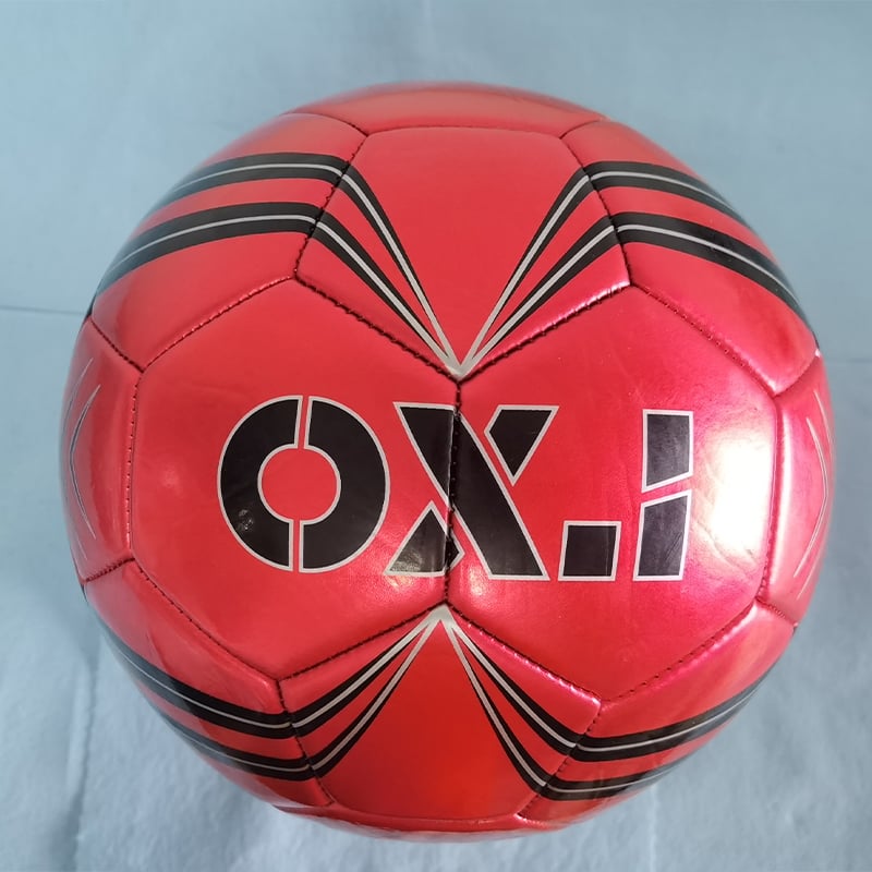 Balón de fútbol cosido a máquina